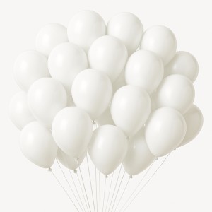 GLOBOLANDIA GLOBOS COLOR 10" x 50u BLANCO